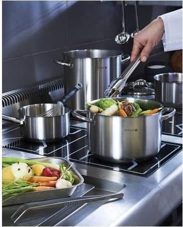 Actual product image de Buyer PRIM'APPETY Saucepan down Ø20cm, induction (Pot, Stainless steel, 20 x 10.40 cm)