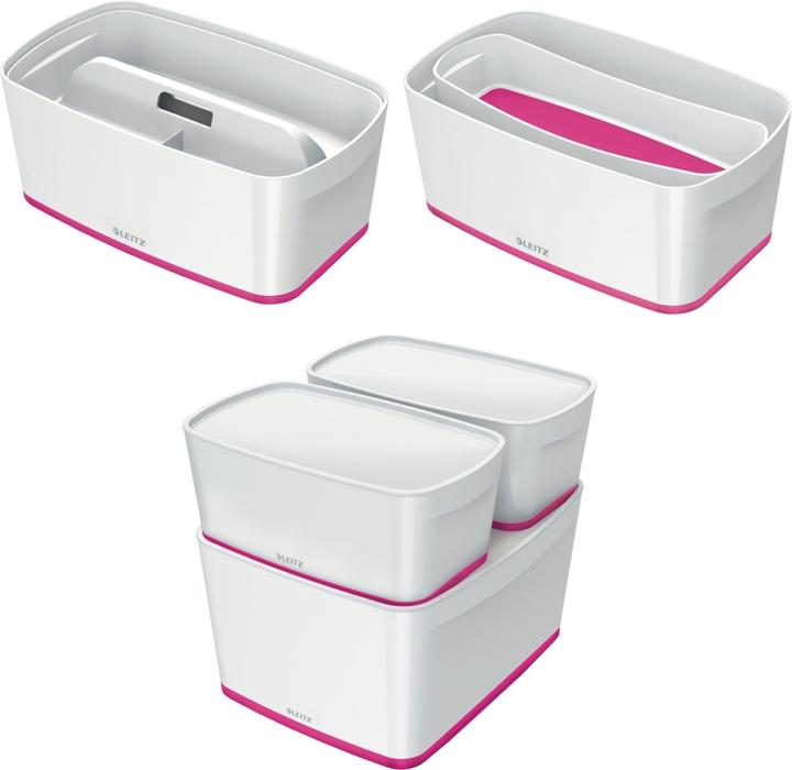 Immagine prodotto Leitz MyBox piccolo con coperchio rosa (24.60 cm, 5 l, 1x)