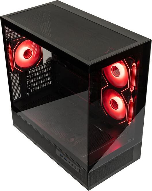 Produktbild Dell GSI SmartAssembly ARGB Glass Micro-ATX Case - 750W Gold (mATX)