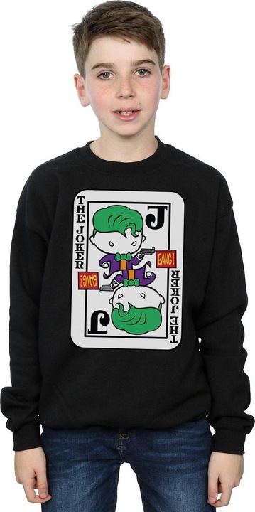 Produktbild Chibi Joker Playing Card Sweatshirt Jungen (140, 146)