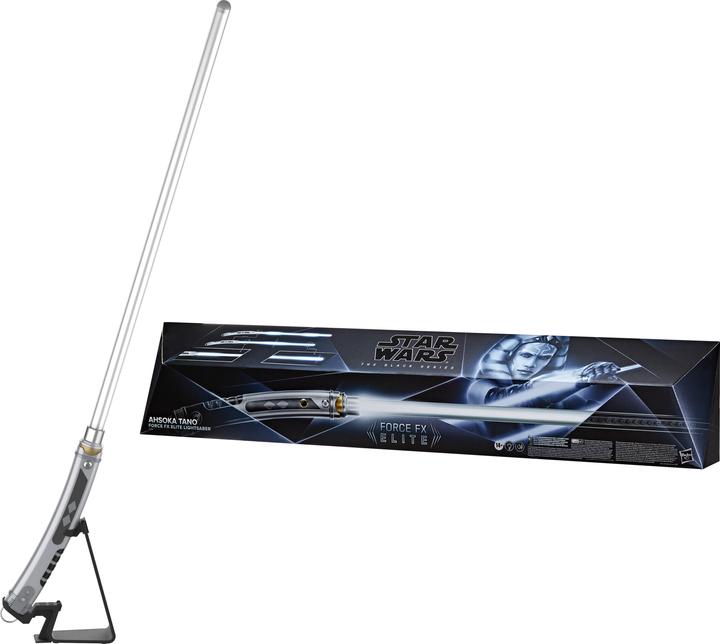 Actual product image Hasbro Star Wars The Black Series Ahsoka Tano Force FX Elite Lightsaber
