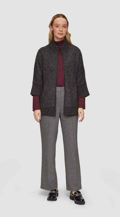 Produktbild S.Oliver Strickjacke Strickjacke aus Bouclé aus im Wollmix (S, M)