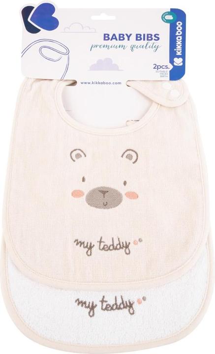 Produktbild Kikkaboo Babylatz Frottee 2-tlg Set (12 Monate)