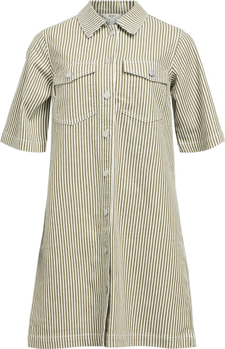 Produktbild Object Streifen Jeanskleid (XL)