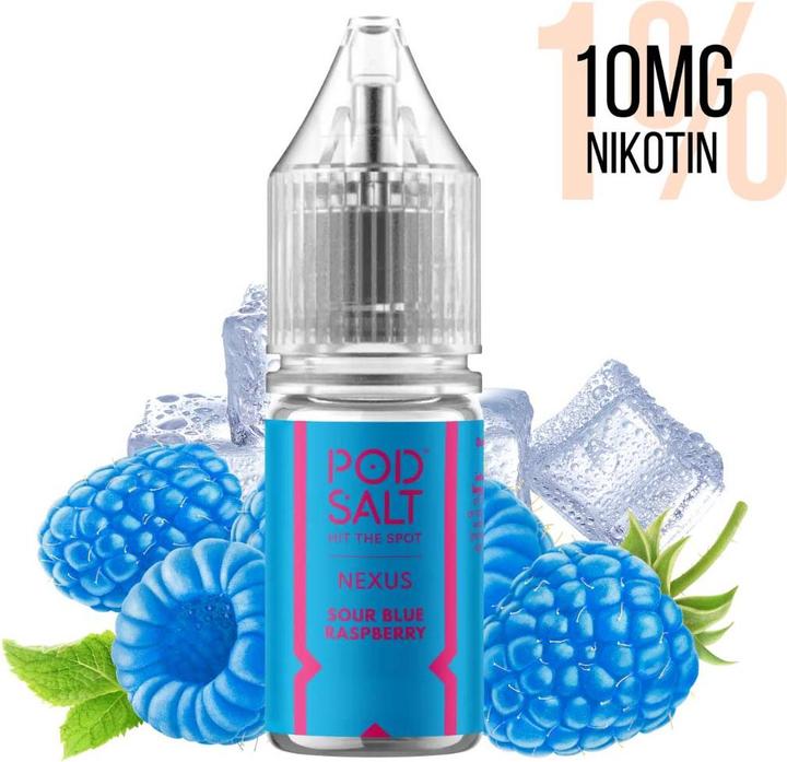 Actual product image Pod Salt Nexus Nikotin Salz Liquid (Raspberry)