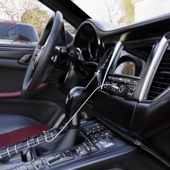 Image du produit HDgear Audio-Kabel 3.5 mm Klinke - 3.5 mm Klinke 0.25 m, Weiss (0.25 m, Câble AUX)