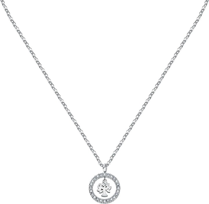 La Petite Story Family Tree Halskette (Edelstahl, 40 - 45 cm)