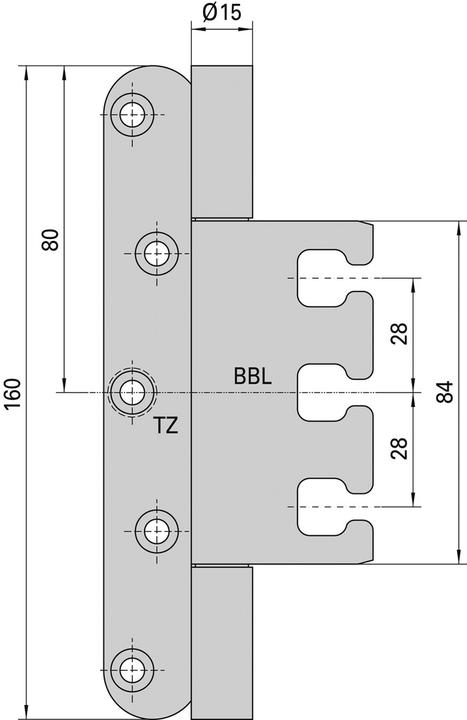 Produktbild Simonswerk Objektbänder VARIANT VX 7939/160 PLANUM