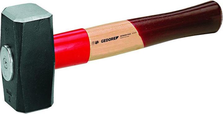 Actual product image Gedore 620HFäustelROTBANDPLUSHickory handle (2000 g)