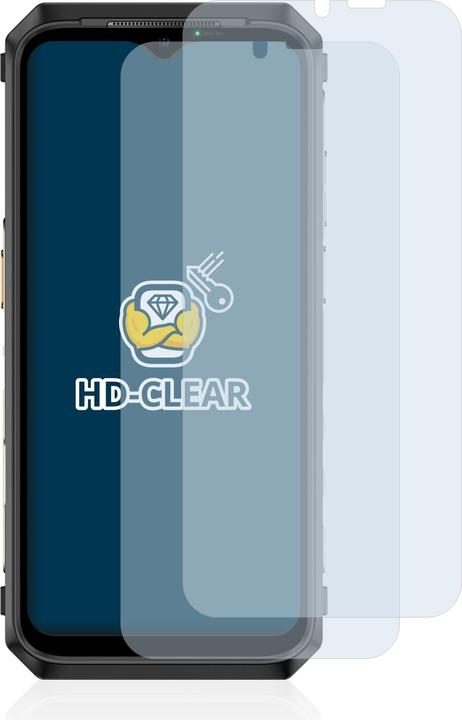 Pellicola Opaca Brotect Vetro Ibrido Per Ulefone Armor X8 - Anti Riflesso 9H - Made In Germany
