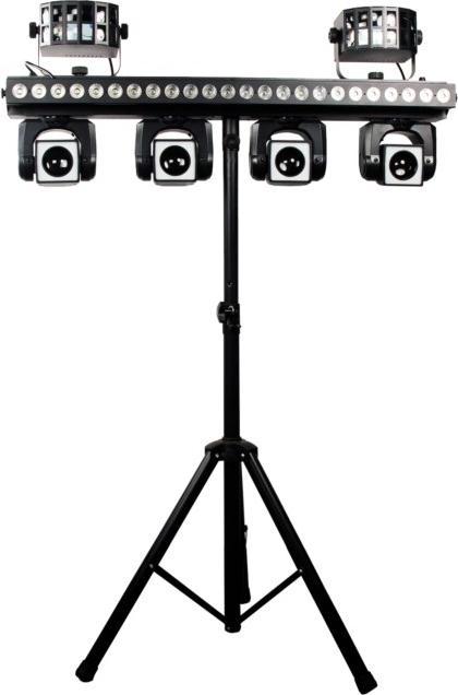 Image du produit Light4Me MT BAR 3 Beleuchtungsset mit Multieffekt (250 W, LED)