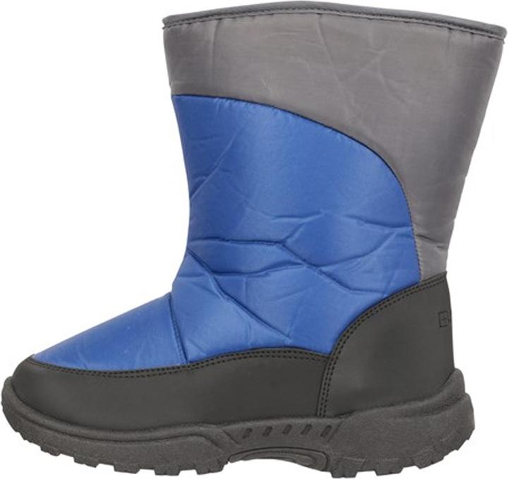 Actual product image Mountain Warehouse Childrens/Kids Caribou Adaptive Striped Snow Boots (29)