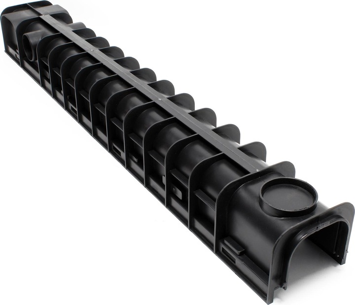 Actual product image Wiltec Drainage Storm Ground Channel 5x1m 12.5t Heelguard Cast Iron Rain Waste Sewage Water Drain