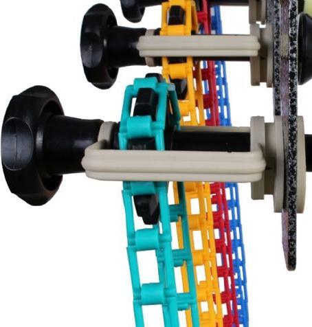 Produktbild Falcon Eyes Hintergrund Support B-4W für 4 Rollen (40 cm, 24 cm)