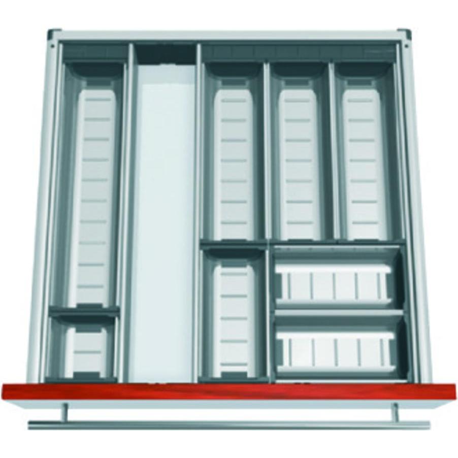 Blum Schalen-Set ORGA-LINE für TANDEMBOX antaro, Besteckkasten, Grau