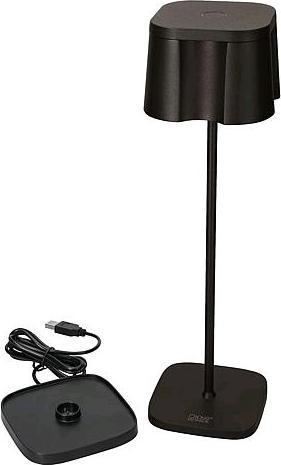 Image du produit Konstsmide Lampe de table Nice USB, noir (120 lm)