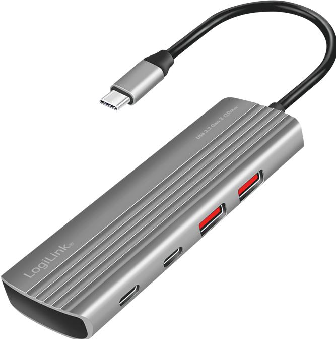 Produktbild LogiLink UA0414 (USB-C, 7 Ports)