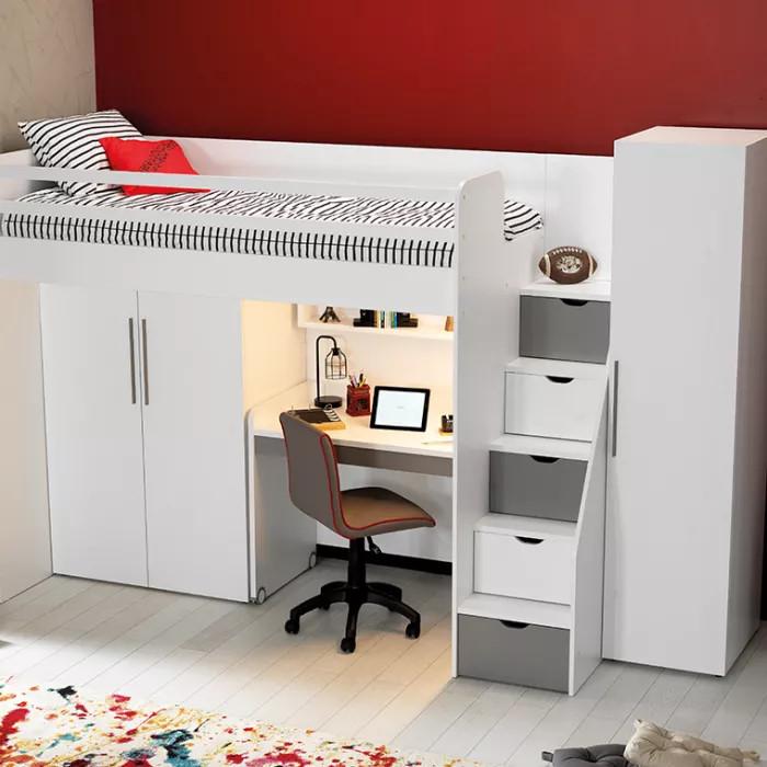 Actual product image Almila Desk Neo Grey Small