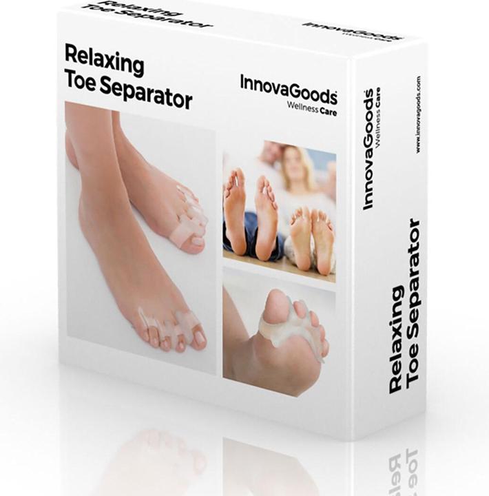 InnovaGoods Rilassante (Separatori di dita dei piedi)