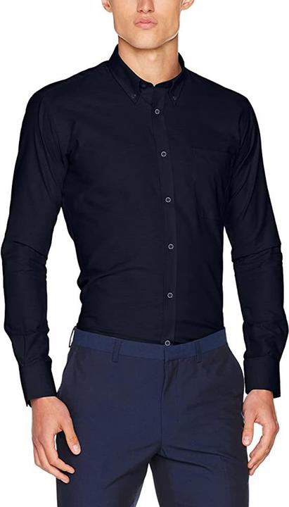 Immagine prodotto Kustom Kit Slim Fit Oxford Hemd Langärmlig (42)