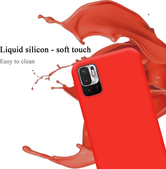 Immagine prodotto Cadorabo Custodia in silicone liquido TPU (Xiaomi Redmi Nota 10 5G, Xiaomi Poco M3 Pro 5G)
