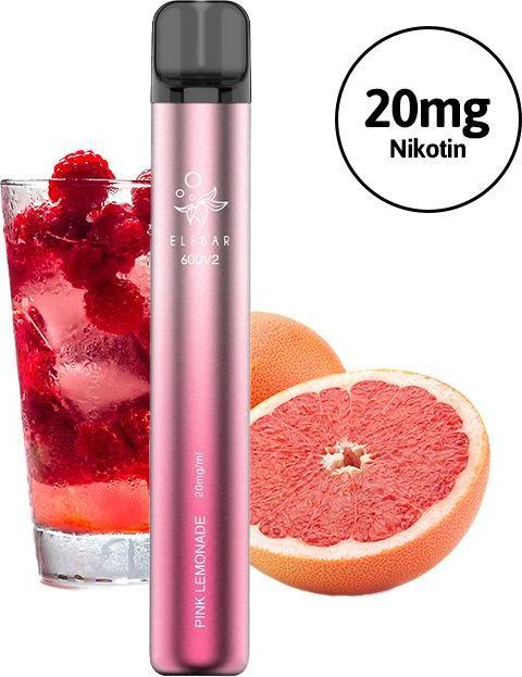 Produktbild Elfbar 600 V2, Pink Lemonade (Frische)