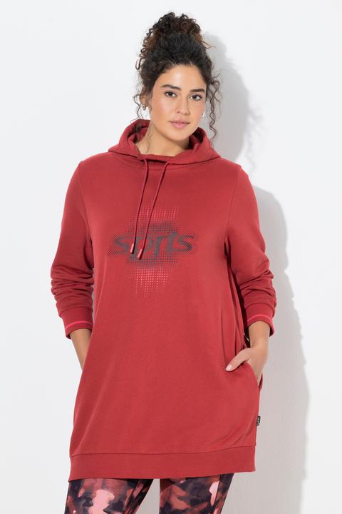 Produktbild Ulla Popken Long-Hoodie, Oversized, Kapuze, Langarm (50)
