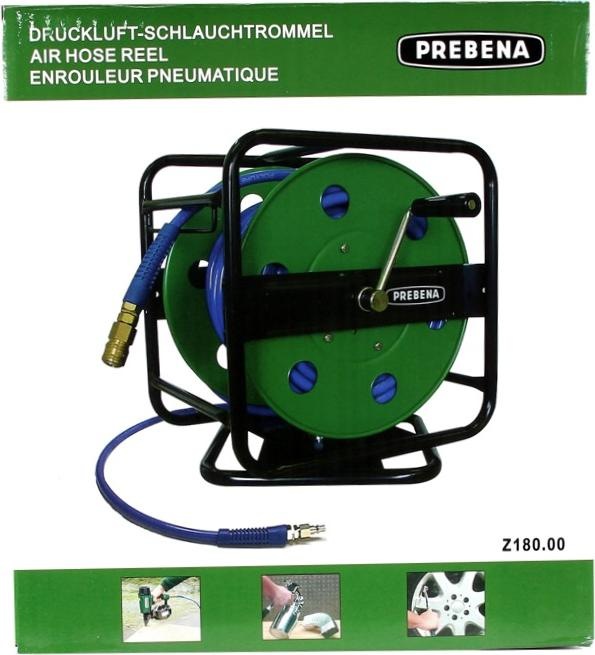 Actual product image Prebena Compressed air hose reel