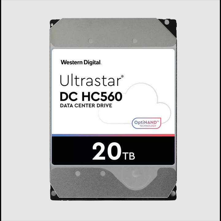 Actual product image WD Ultrastar SN150, PCIe 3rd, HH-HL (20 TB, 3.5")