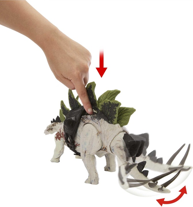 Actual product image Jurassic World GIGANTIC TRACKERS Stegosaurus