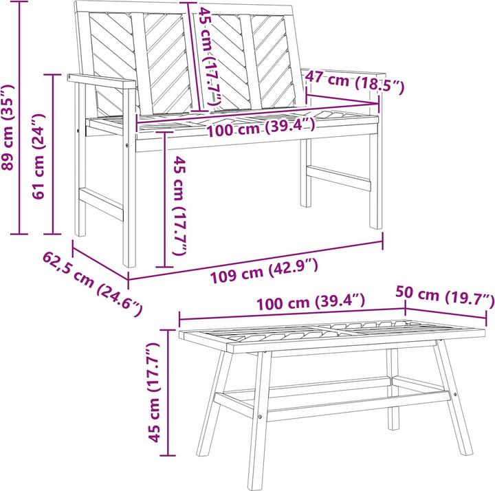 Produktbild vidaXL Lewis