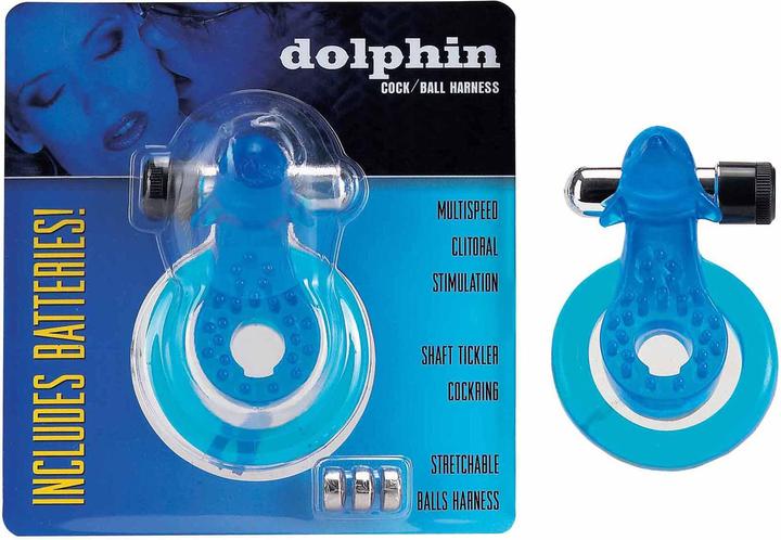 Produktbild Seven Creations Cock & Ball Harness Dolphin blue