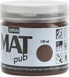 Produktbild Pebeo Acrylic Mat Pub (Umbra gebrannt, 140 ml)