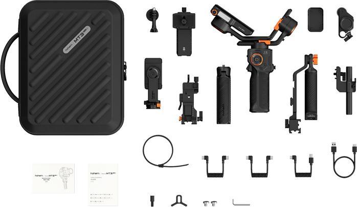 Actual product image Hohem Camera & Phone Gimbal (Action camera, Compact camera, Single-lens reflex camera, Smartphone, 2.50 kg)