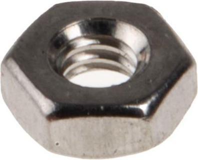 Actual product image RS PRO Hexagon nuts stainless M2 (M2)