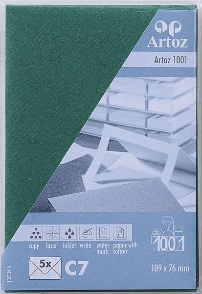 Actual product image Artoz 1001 envelopes racing g (C7, 5x)