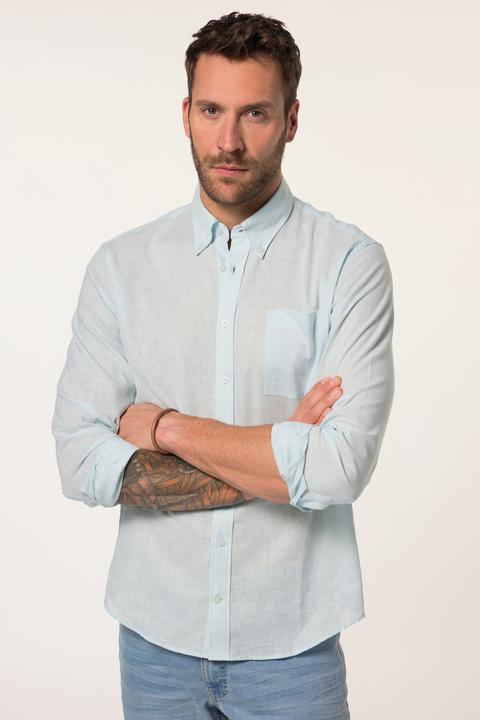 Actual product image JP1880 Linen Blend Shirt (5XL)