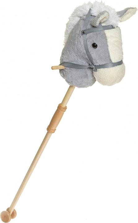 Teddykompaniet - Hobby Horse Detachable, Grey (TK13009)