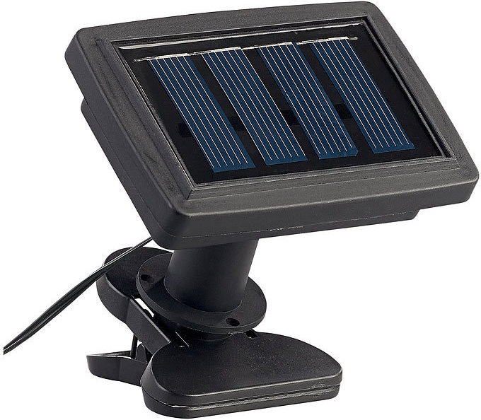Actual product image Luminea Solar LED Parasol Light Chain (1.50 m)