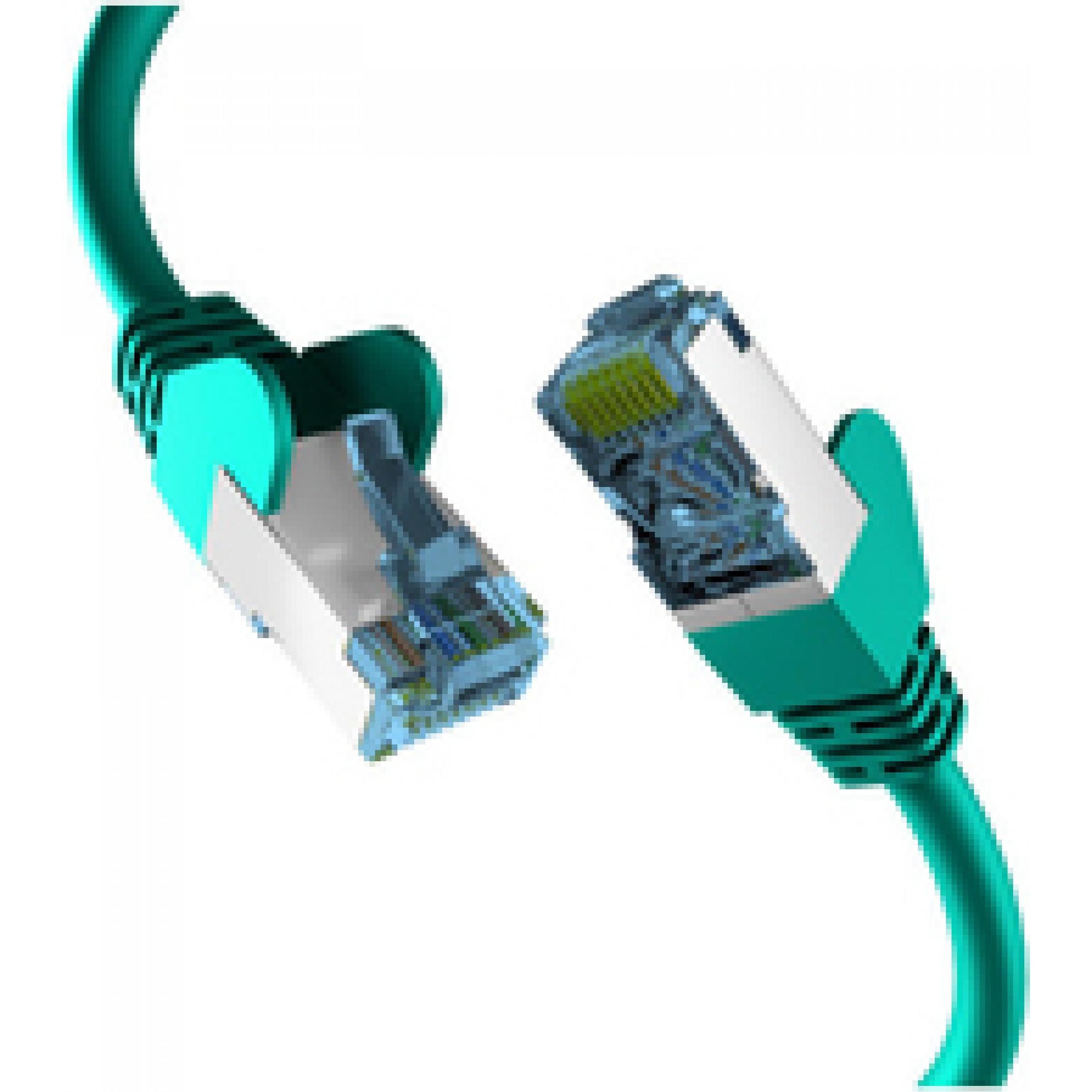 M-Cab CAT7 GREEN 20M RAW CAB RJ45 (S/FTP, CAT7, 20 m), Netzwerkkabel