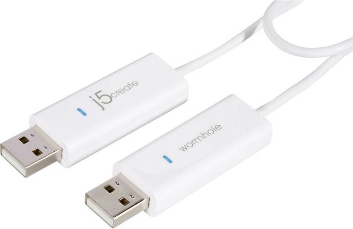 Actual product image j5Create Wormhole KVM Switch/Data Link Cable 1.8 m