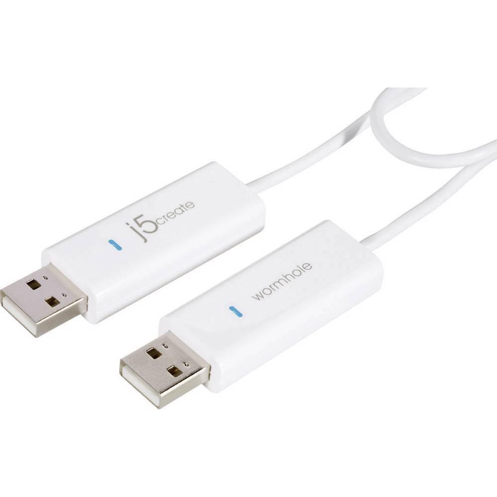 Thumbnail - j5Create Wormhole KVM Switch/Data-Link-Kabel 1.8 m, KVM-Switch Kabel