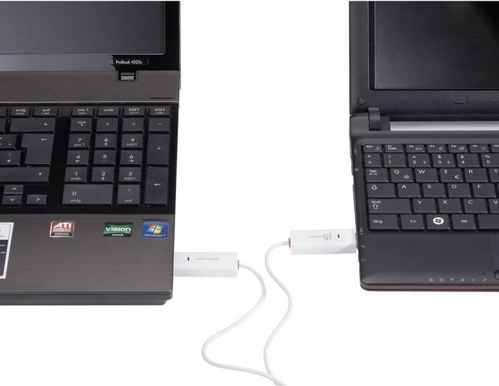 Actual product image j5Create Wormhole KVM Switch/Data Link Cable 1.8 m