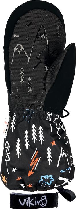 Actual product image Vikingsports Viking Europe Snoppy Gloves Kids black (3)