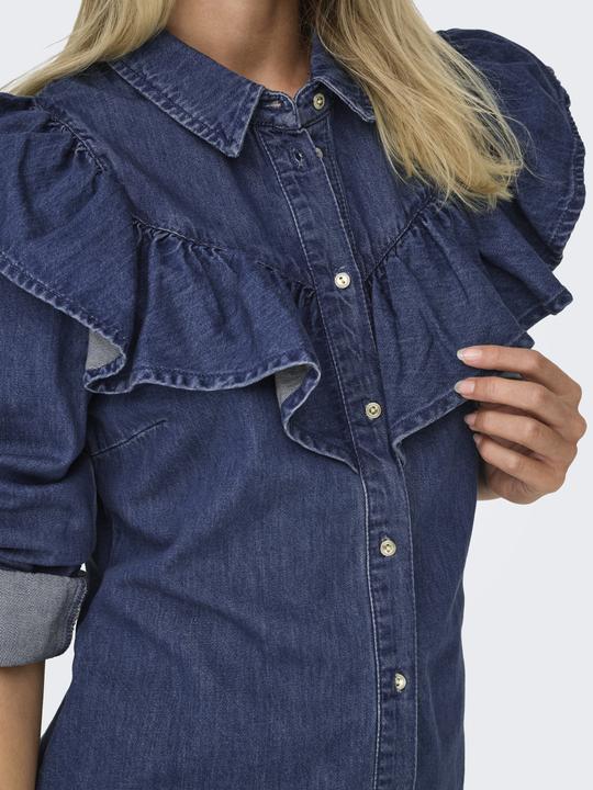 Immagine prodotto Only Camicia di jeans con volant (S)