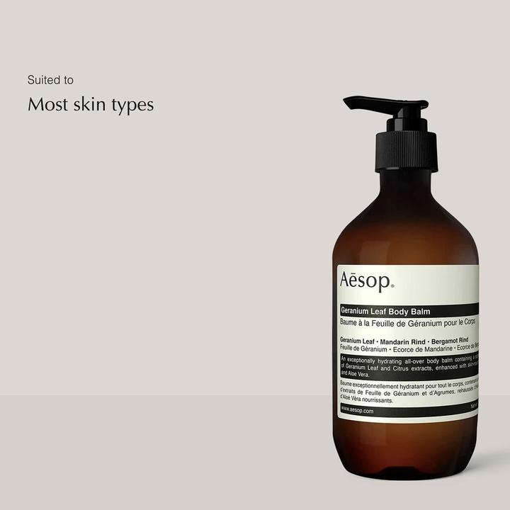 Actual product image Aesop Geranium Leaf (Body cream, 500 ml)