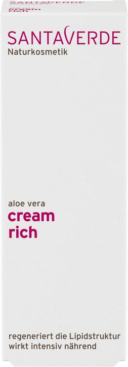 Image du produit SantaVerde Crème riche à l'aloe vera (30 ml, Crème de jour)