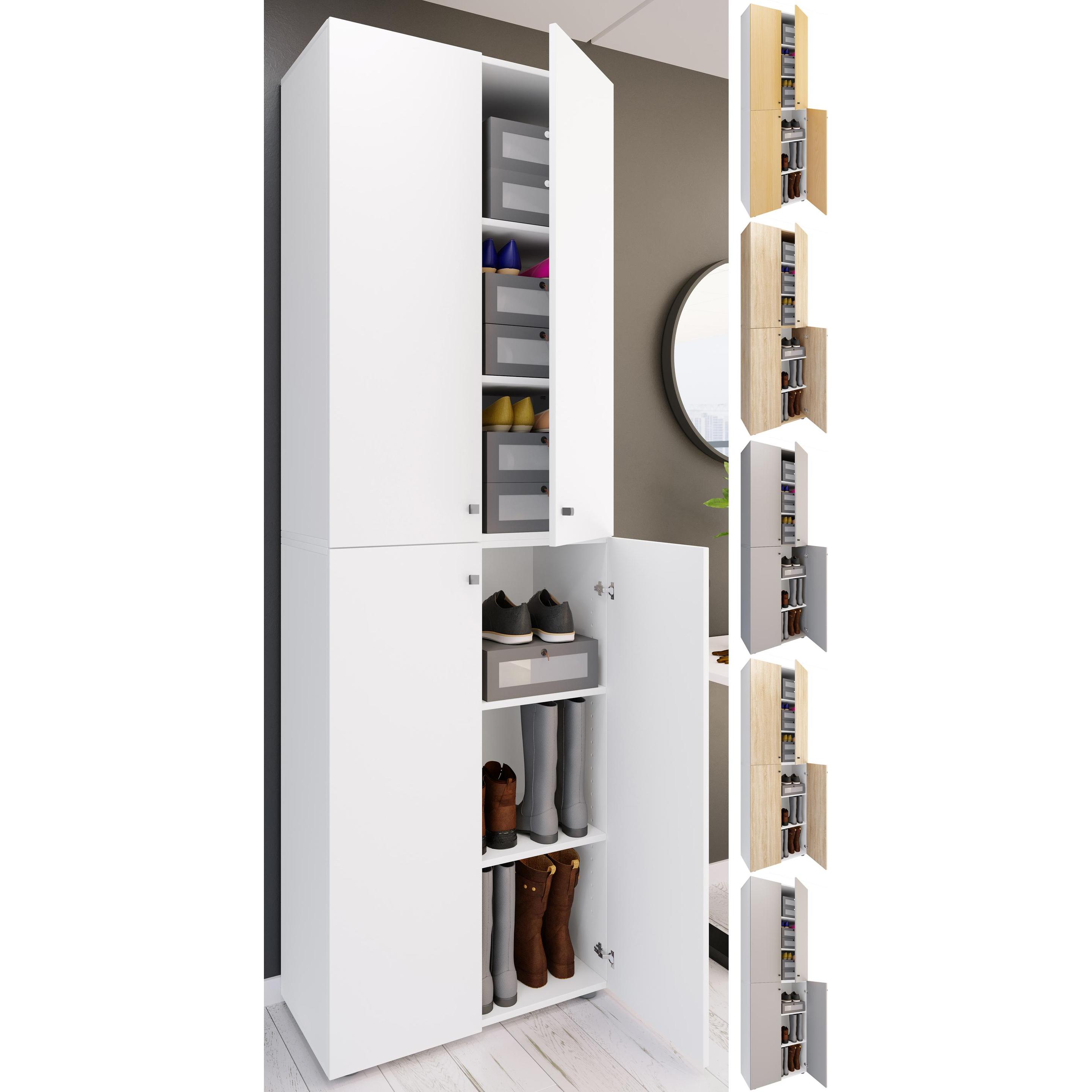Thumbnail - VCM, Schuhschrank, Lona (70 x 40 x 220 cm)