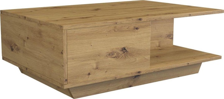 Actual product image Topeshop DENVER ARTISAN side table coffee table free form 1 leg(s) (60 x 90 x 42 cm)