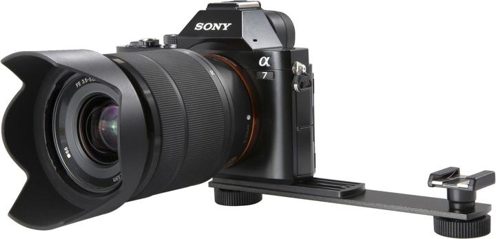 Actual product image Boya BY-C01 Aluminium camera rail (Mounting bracket)